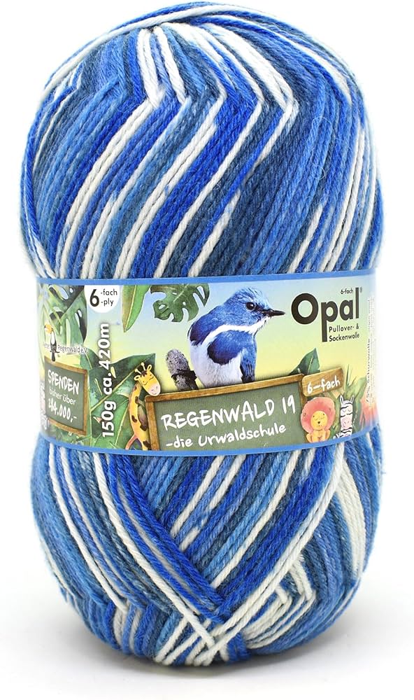 Amazon | オパール(OPAL) ソックヤーン 毛糸 『レーゲンヴァルト19